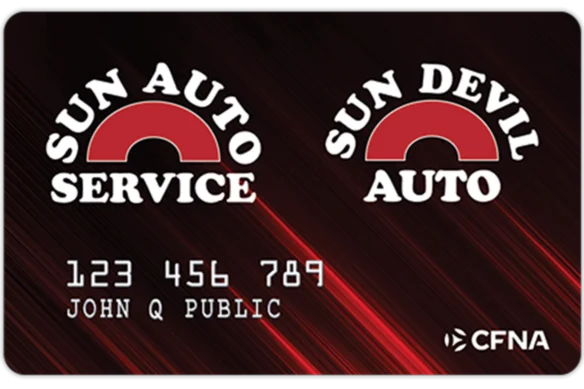 Sun Devil Auto & Sun Auto Service Credit Card