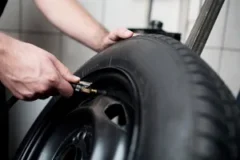 TIRE INSPECTION & PRESSURE CHECK
